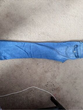 True Religion Women's Light Blue Bootcut Jeans